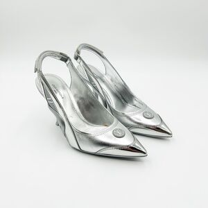Louis Vuitton LV Monogram Archlight Heels Slingback Pumps EU 37 US 7